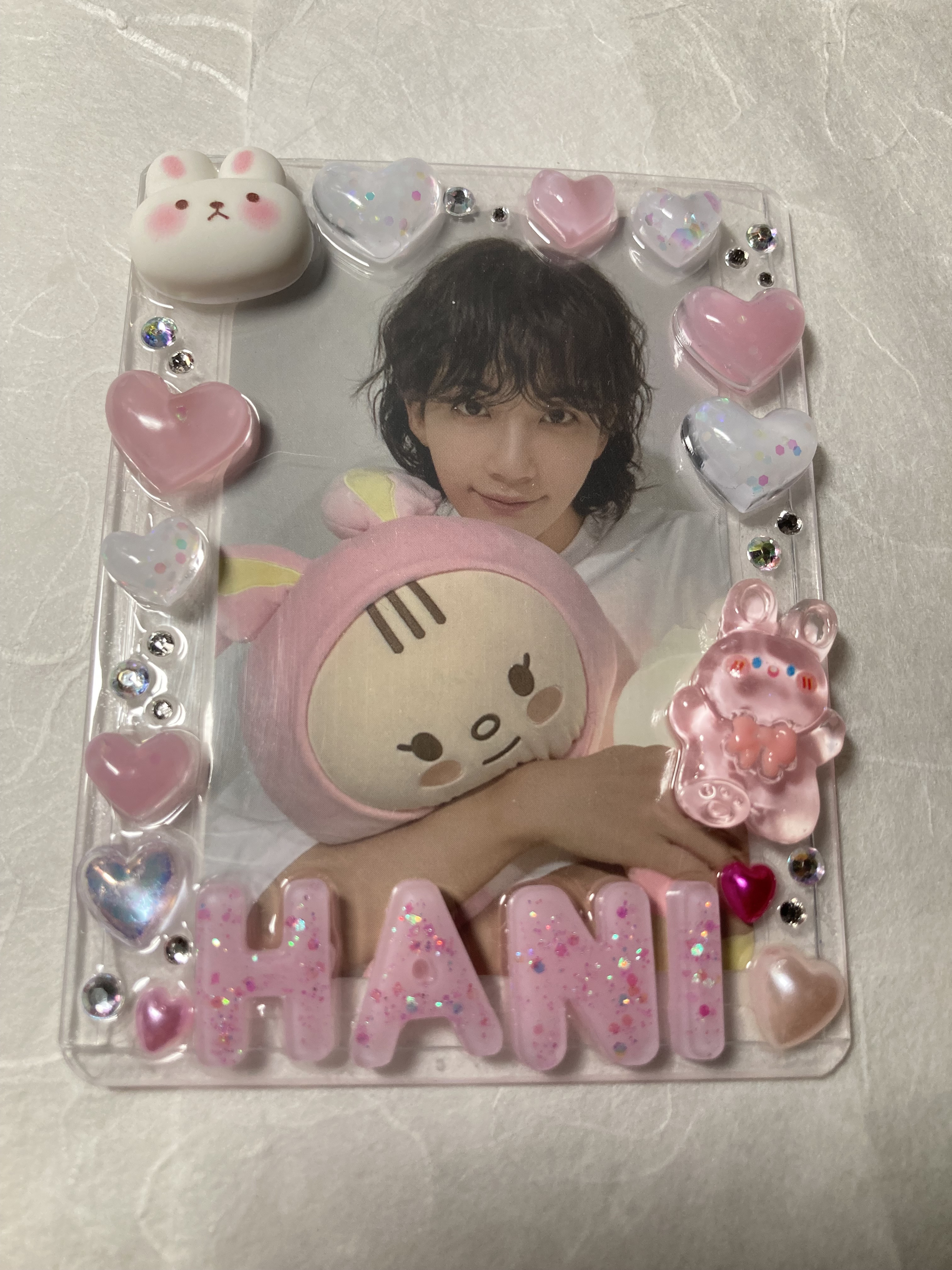 トレカケース 硬質ケース レジンデコ トレカデコ SEVENTEEN