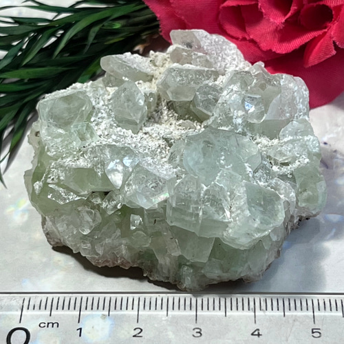 グリーンアポフィライト クラスター 原石 天然石 鉱物 1kgオーバー 魚眼石 グリーンアポフィライト クラスター 原石 天然石 鉱物 1kgオーバー 魚眼石