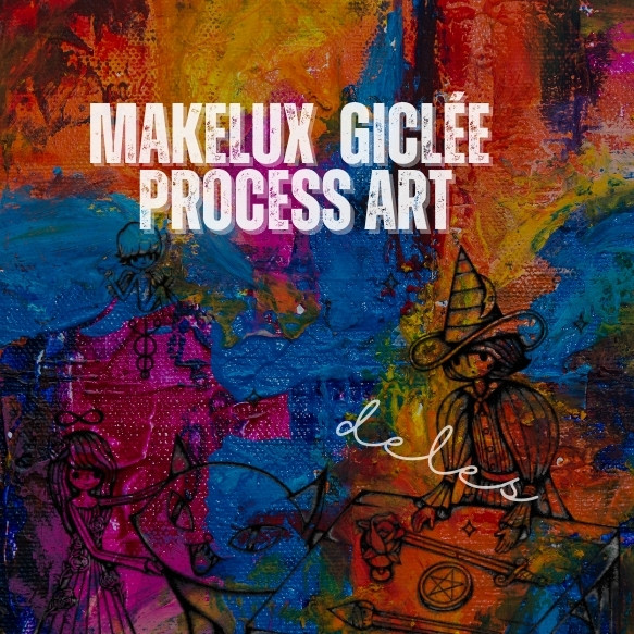 Makelux GICLÉEプロセスアート:女教皇（The High Priestess）