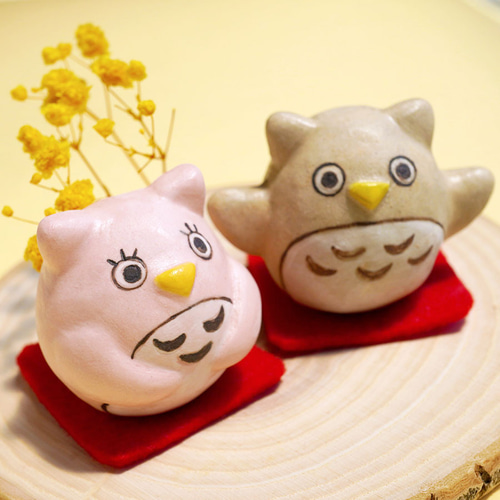 霊場巡礼★フクロウ一点物特別価格2つ玉オルゴブレス 171911841_o2.jpg?