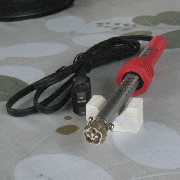 梅60W焼印電気ごてセット 1枚目の画像