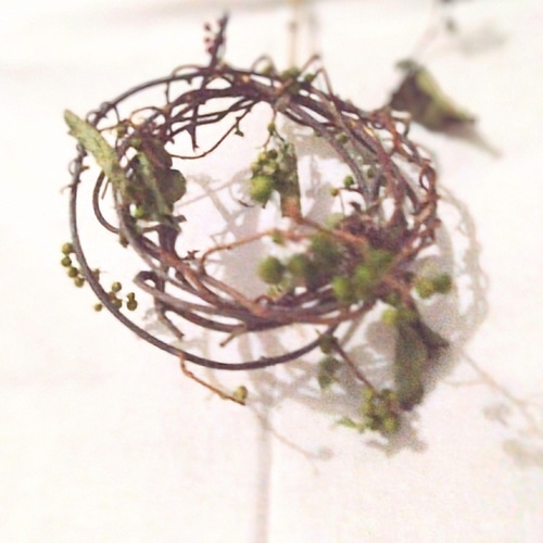 純粋自然のままツルウメモドキリース リース NATURAL CALM 通販