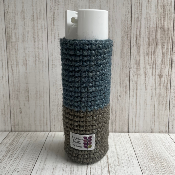 カバーをかぶせてオシャレに変身！麻ひも＊消臭スプレーカバー  