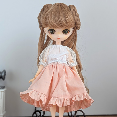 1159※ハルモニアブルームアウトフィット※単品※白のレース袖の