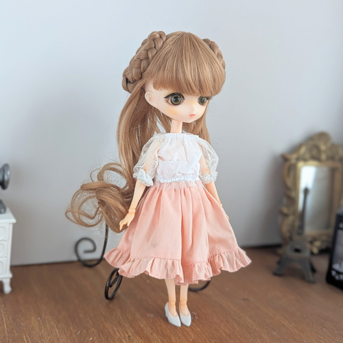 1159※ハルモニアブルームアウトフィット※単品※白のレース袖の