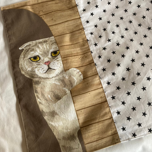 オーダーOK】リバーシブル2枚仕立て裏地入園入学大きいランチョン