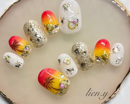 y テープ付きネイルチップ デコラティブネイル マグネットネイルチップ| 粧美堂オンラインストア