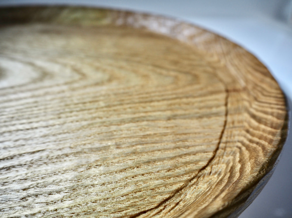 黄檗の丸盆『九曜紋』〈320〉 