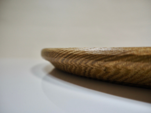 黄檗の丸盆『九曜紋』〈320〉 