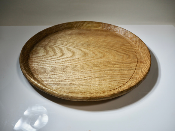 黄檗の丸盆『九曜紋』〈320〉 