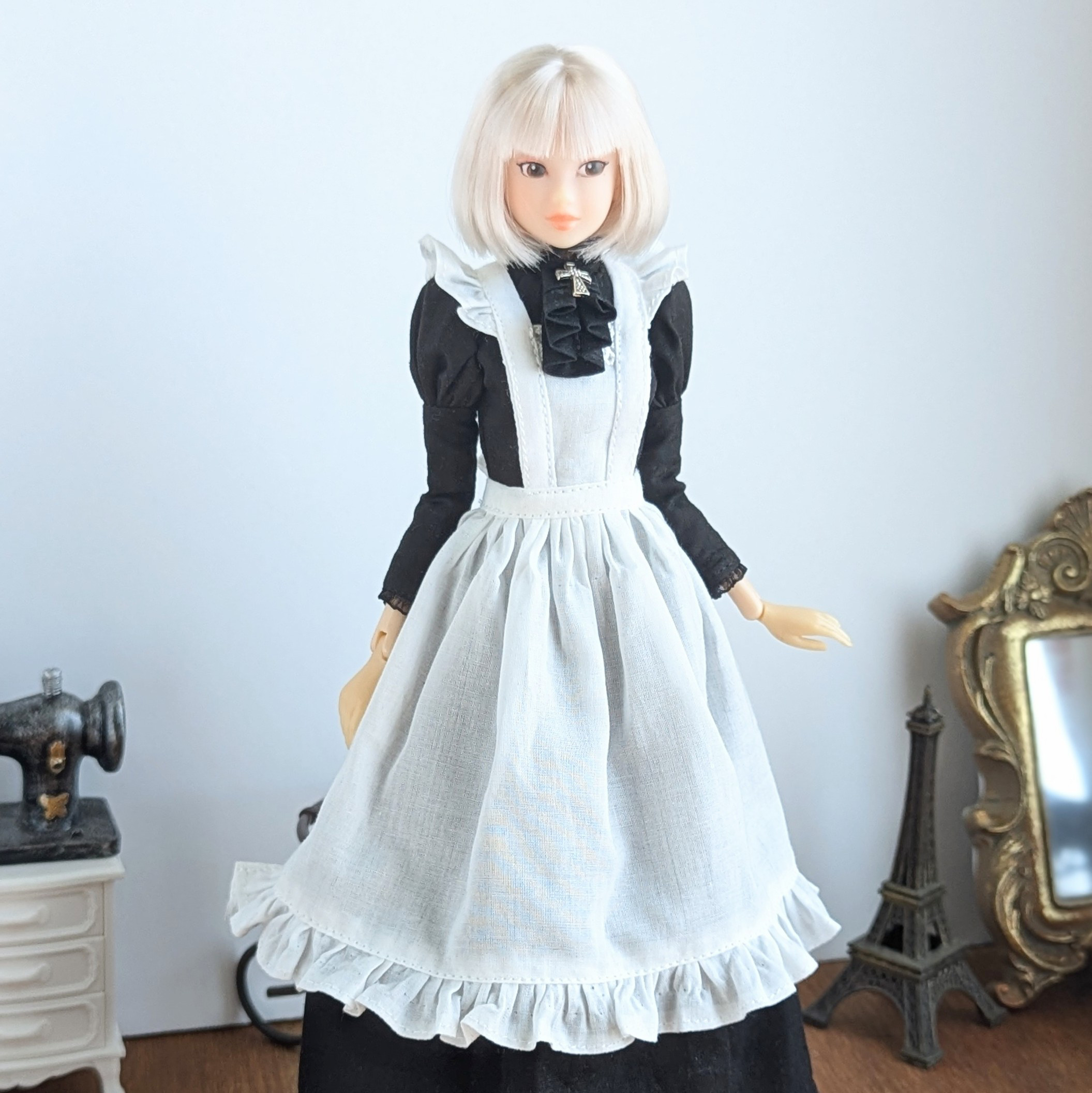 5T ハンドメイド　ドールワンピース　ワンピース　95cm-100cm