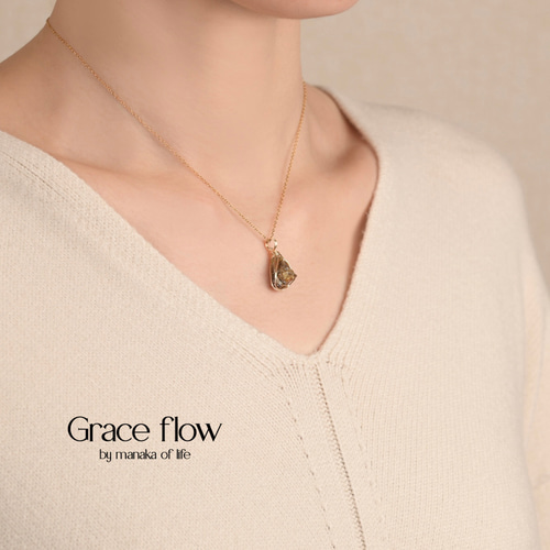 ジンカイト 原石 鉱物 ペンダントトップ ワイヤーラッピング