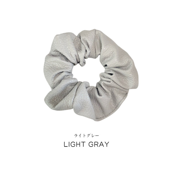 イタリアン レザー シュシュ 12枚目の画像