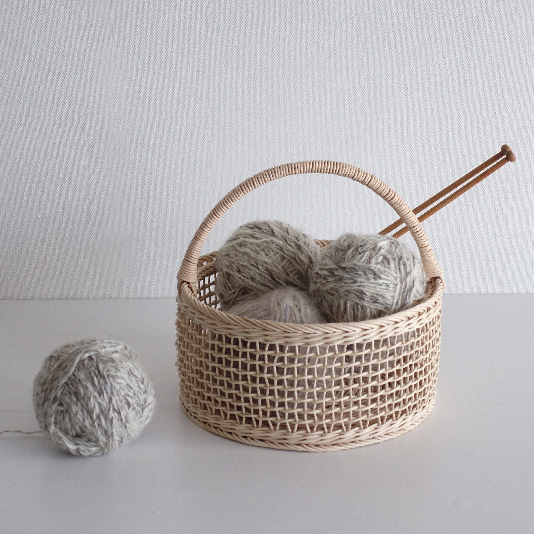 円形バスケットφ24 h12