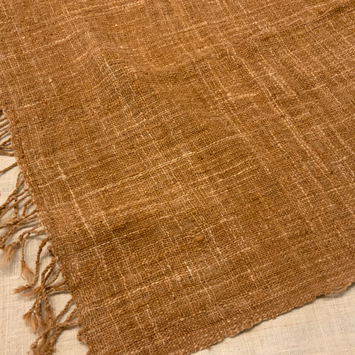 手織りコットン生地１６ 手織りコットン生地16