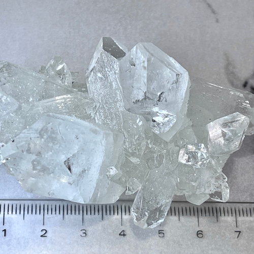 カルセドニー共生✨天使の水晶レインボーアポフィライト原石