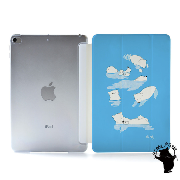 iPad mini 6 ケース シロクマ かわいい iPad・タブレットケース Case