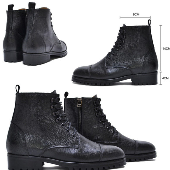 レースアップブーツ レザーブーツ メンズブーツ ブーツ 本革 大きいサイズ 靴 小さいサイズ 靴 lav 