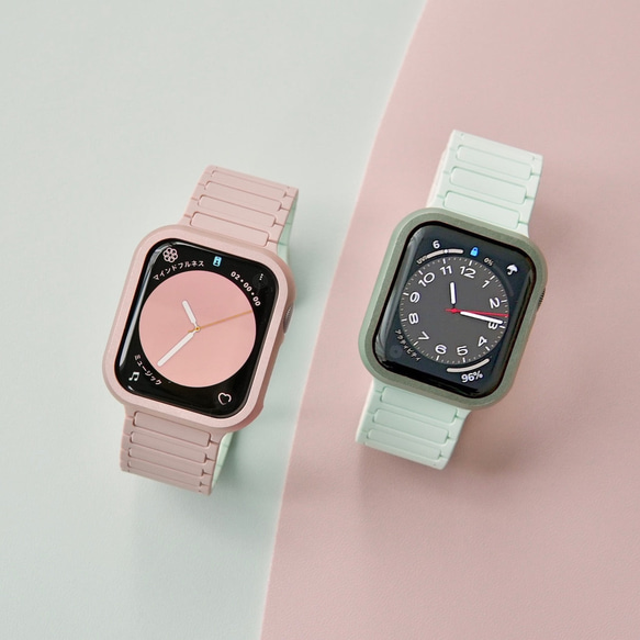 「オトナワンカラー」防水のマグネット式シリコンアップルウォッチバンド 7枚目の画像