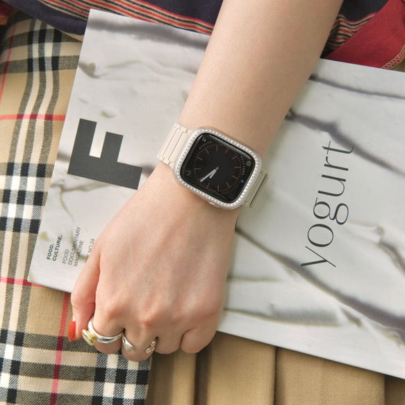 「オトナワンカラー」防水のマグネット式シリコンアップルウォッチバンド 11枚目の画像