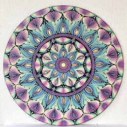 曼荼羅アート「煌めき」 絵画 Kyoko_Mandara 通販 18104248