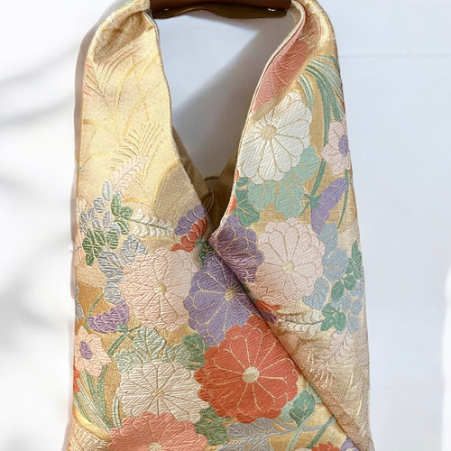 バッグ】帯リメイクのミニチェーンバッグ | KIMONO atelier KISE