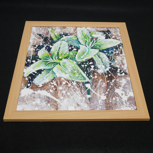 油絵 絵画 【フサアカシア】 油絵 油彩 油彩画 絵 絵画【カサブランカ】 絵画 HR 通販 18104394