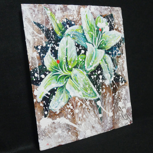 【F0号】カサブランカ oil painting 原画 油彩 油絵 油彩 油彩画 絵 絵画【カサブランカ】 | HIROSHI1990