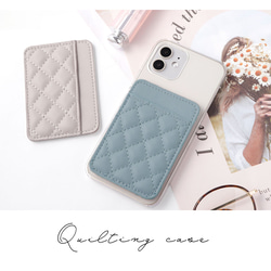 なのん様＆K子様用スマホカバー ポケット付き キルティング スマホケース 全機種対応 iPhone Xperia