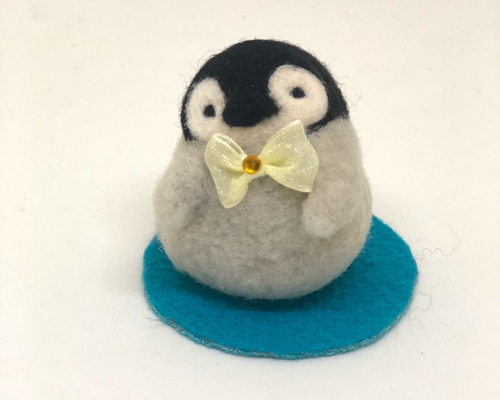 【お値下げ中！】ペンギンさんのチョコレートインテリア　羊毛フェルト 9616425755e4fe08f5e55d963300aa