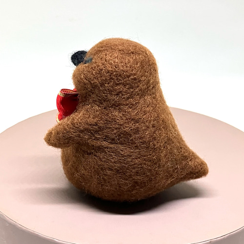 ◇キングペンギン 赤ちゃん 雛 オシャレペンギン【羊毛フェルト