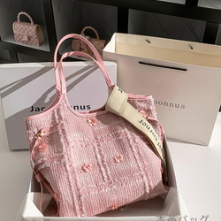 ハンドバッグ　トートバッグ　本革　ピンク新品未使用 ピンク ハンドバッグ 本革 通勤バッグ | Baginning
