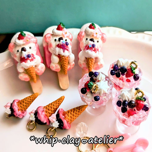 くま×ICECREAM リング Kumya Ice Cream Ring by Baby, the Stars Shine Bright