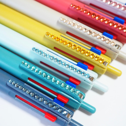 送料無料】ジェットストリーム 3色ボールペン / クリスタル ver