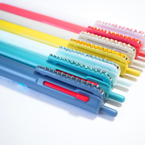 送料無料】ジェットストリーム 3色ボールペン / クリスタル ver