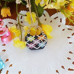 OT095-1 ビーズチャーム_スワロフレーミングフラワー その他