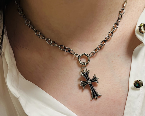 project comte ロザリオ　ネックレス 86a61a8cab502f839f326d0755e3a3