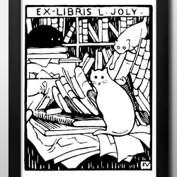 絵 リトグラフ 猫 ねこ Cat モノトーン イラスト ナチュラル 海外作家 絵 リトグラフ 猫 ねこ Cat モノトーン イラスト ナチュラル 海外作家