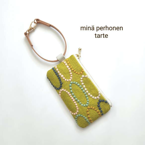 ミナペルホネン タルト ミニポーチ カードポーチ カードケース ミニ  