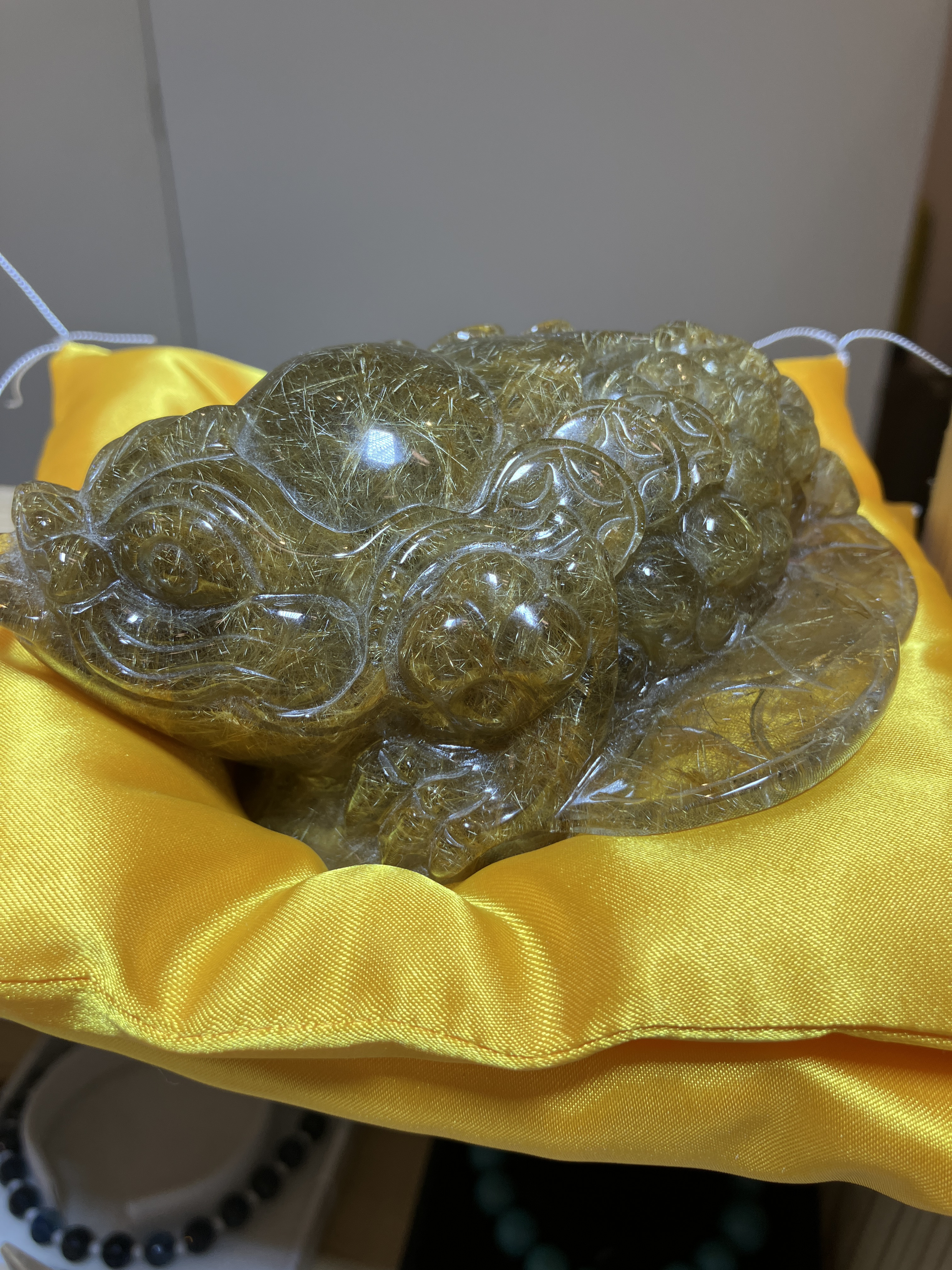 ゴビ石−1180 眼石鉱物標本『親子』パワーストーン