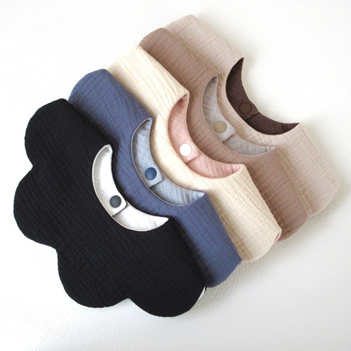 色が選べる♪〔 バイカラー 〕10色展開 スタイ もくもく つけ襟 360