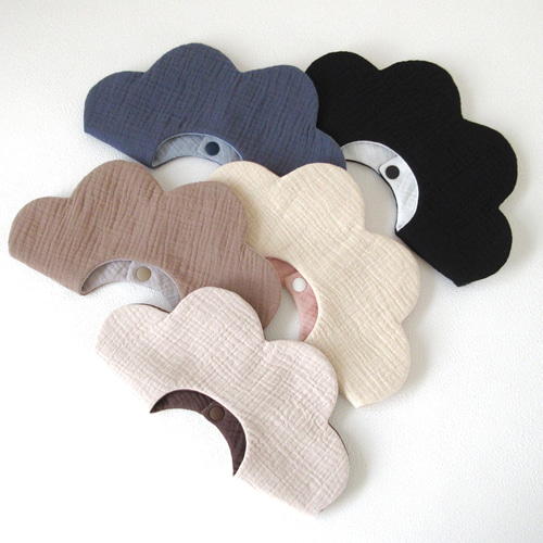 色が選べる♪〔 バイカラー 〕10色展開 スタイ もくもく つけ襟 360