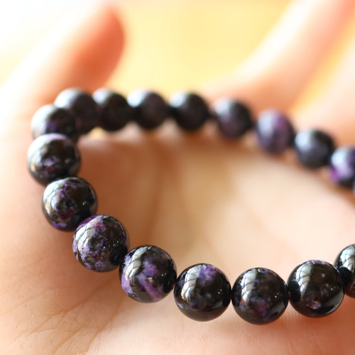 ☆スーパープレミアムブレス☆エジリン輝石入り：ブラック