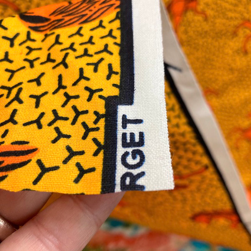 アフリカンプリント 生地 アフリカ布020 馬 うま ウマ 幅118 長さ90