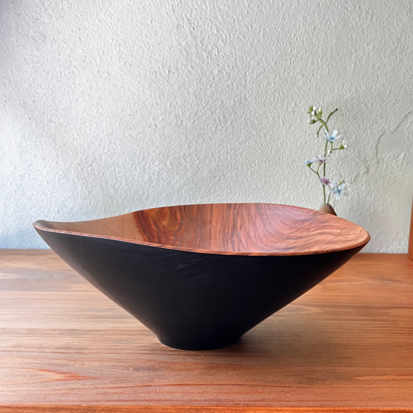 サクラのサラダボウル（大）【杜の器】〈ガラスコーティング