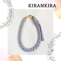 再販×11]タッセル付き＊パラコードのスマホハンドストラップ4つ編み