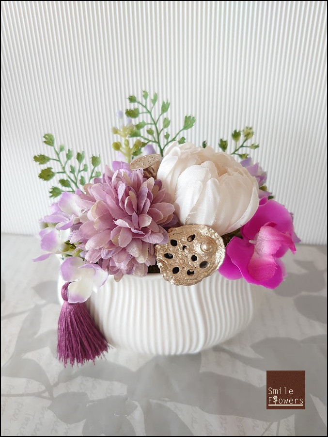 アーティフィシャルフラワー（高級造花）の仏花