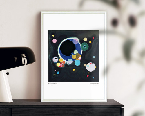 ワシリー・カンディンスキー Several Circles アートポスター