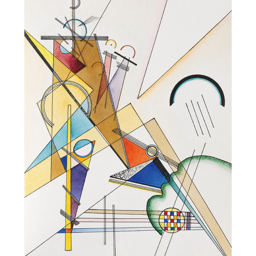 ワシリー　カンディンスキー　ポスター　フレーム付き　3セット ワシリー カンディンスキー ポスター フレーム付き 3セット ワシリー