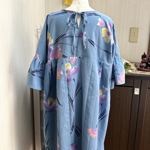 楽天市場】【浴衣リメイクAラインワンピース】当店オリジナル